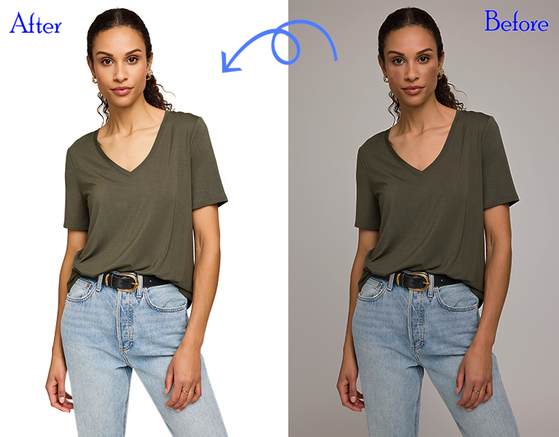 Fashion Model Retouching